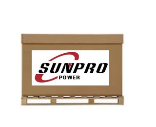  Fotovoltaický panel SUNPRO 450 W SP450-144M – mono PERC half-cell (Paleta 31ks)