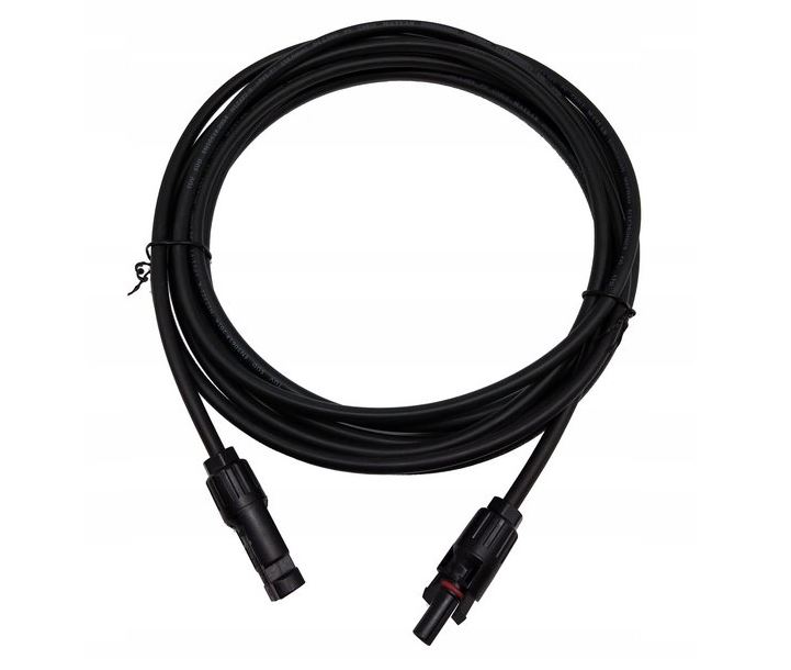 Prodlužovací kabel 6 mm²/ 1m, černý